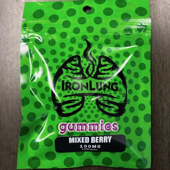 Iron Lung (Medical) - Mixed Berry Gummies 100mg - 1