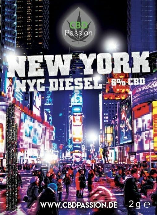 CBD Passion - "New York" - NYC Diesel 6% - 5g - 1