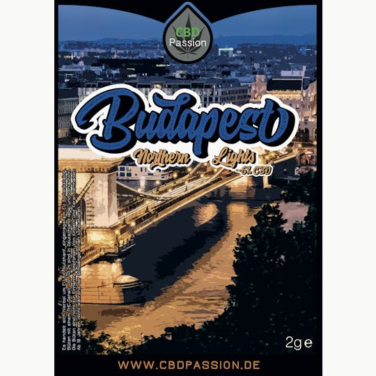 CBD Passion - "Budapest" - Northern Lights 6% CBD - 2g - 1