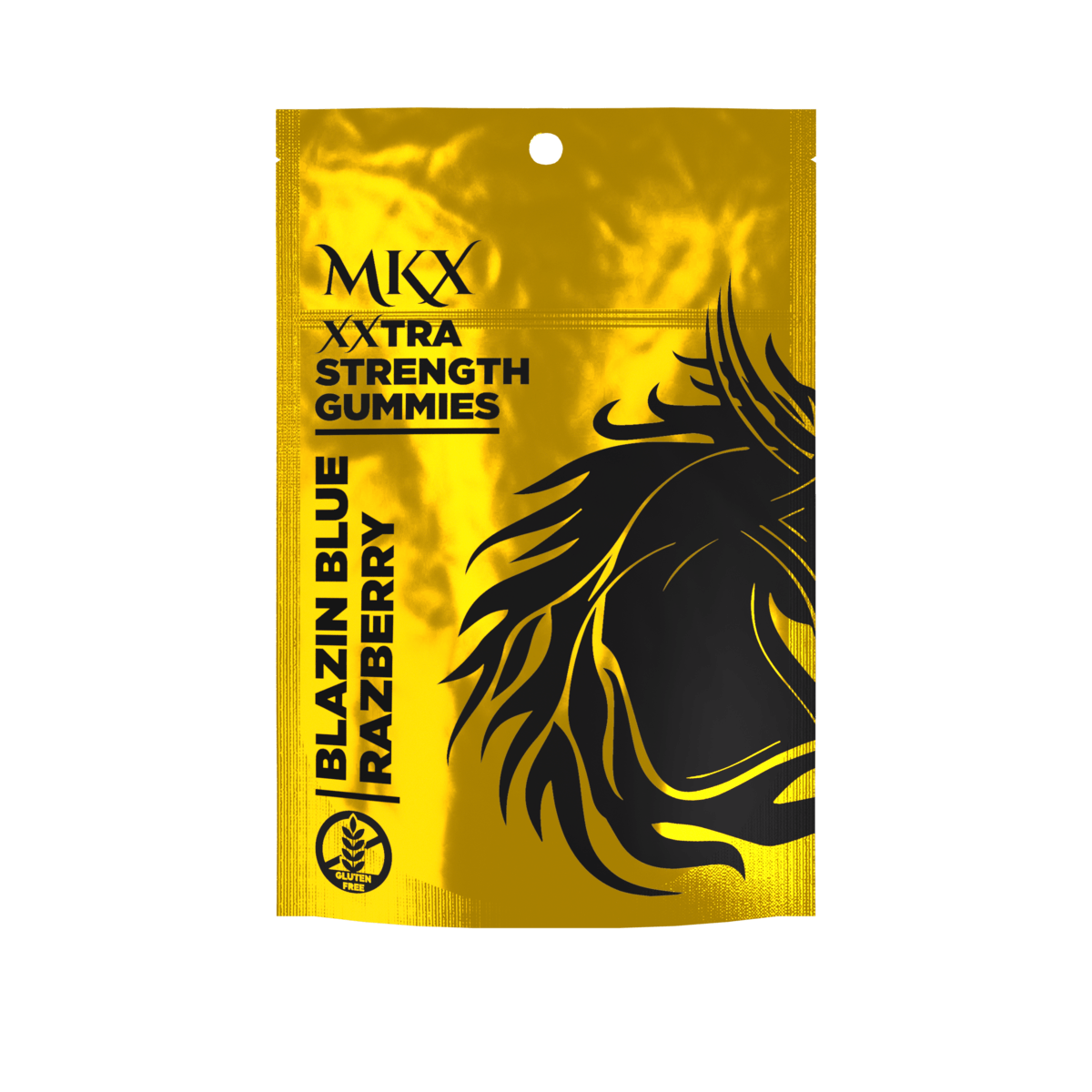 MKX Oil Co - 200mg Gummies Blazin Blue Razberry - 1