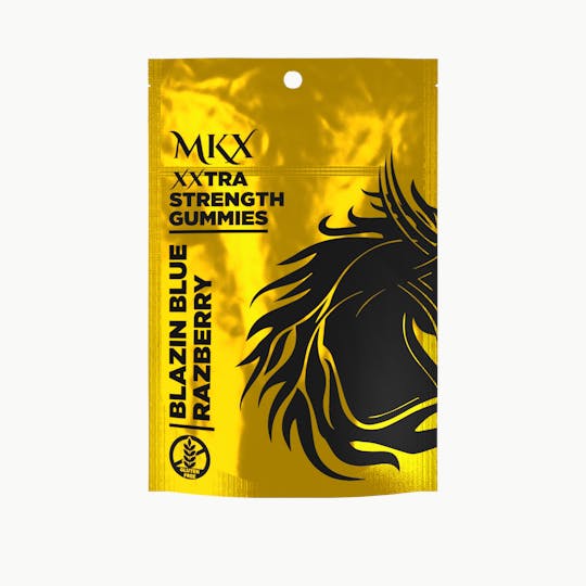 MKX Oil Co - 200mg Gummies Blazin Blue Razberry - 1