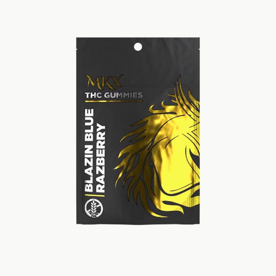 MKX Oil Co - MKX | Blazin Blue Razberry | THC Gummies | 100mg - 1