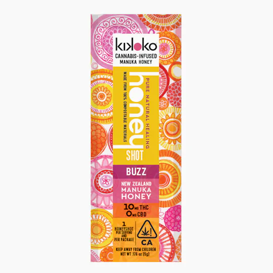 Kikoko - Kikoko | HoneyShot | Buzz Manuka Honey | 10mg | Single - 1