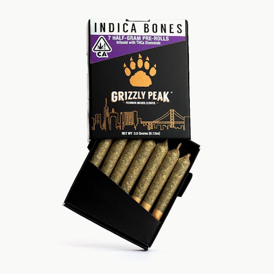 Grizzly Peak™ - Infused Pre-Roll Multipack: Indica Bones - 1