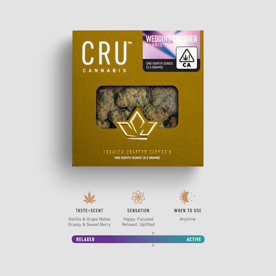 CRU Cannabis - Wedding Crasher (3.5 Grams) - 1