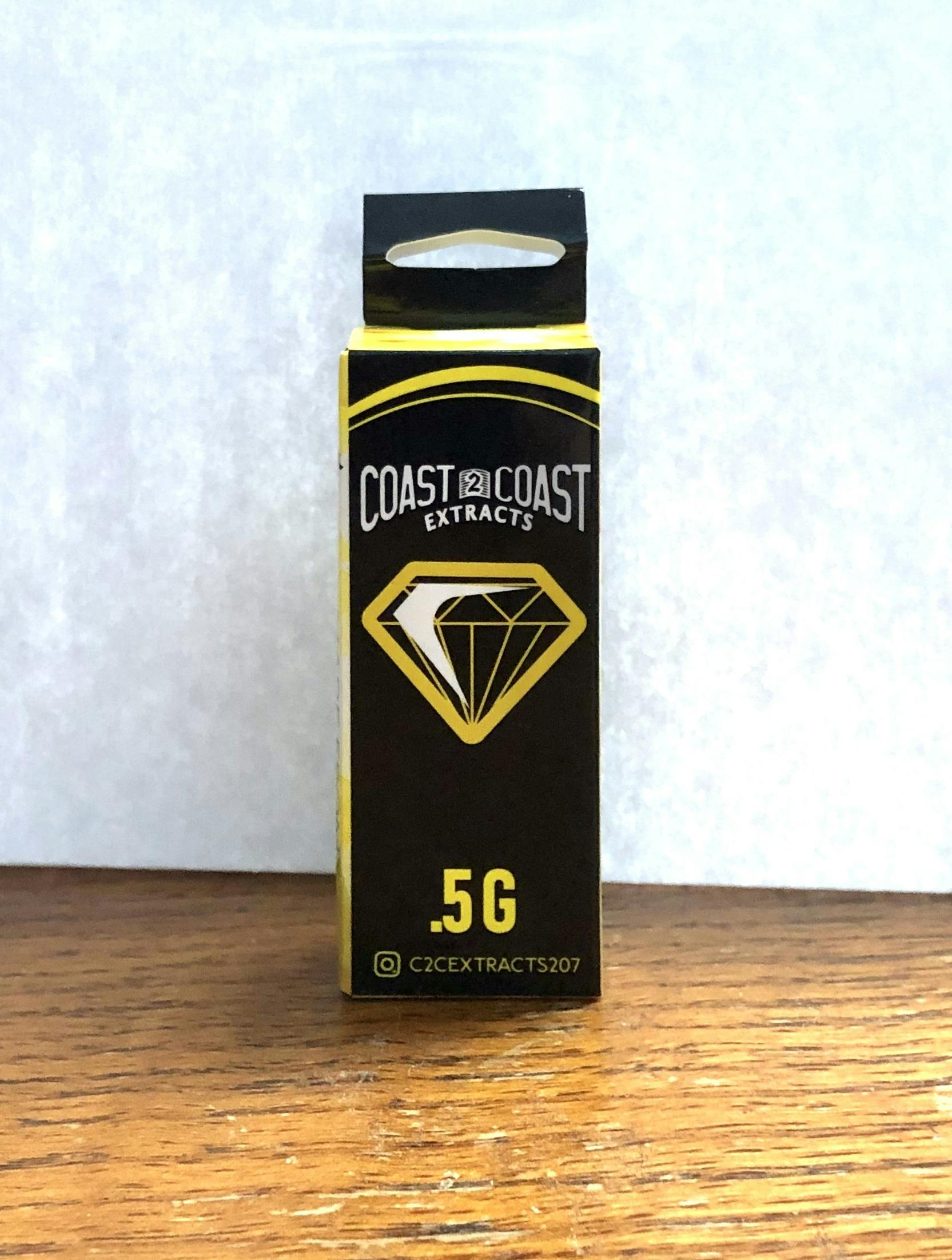 Simply Cannabis 207 - Coast2Coast Live Resin Cartridges - 1