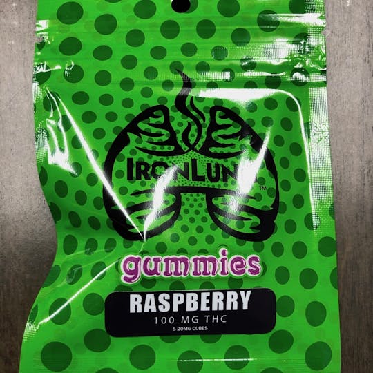 Iron Lung (Medical) - Raspberry Gummies 100mg - 1
