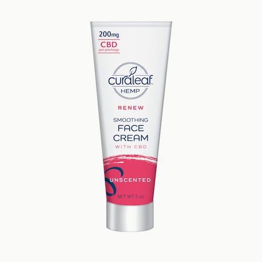 Curaleaf Hemp - Hemp CBD Smoothing Face Cream - Unscented - 1