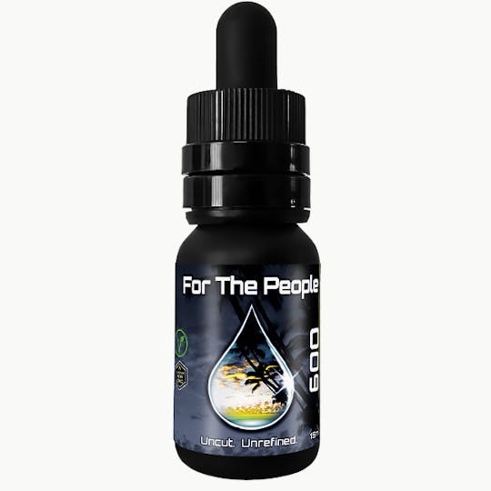 CBD For The People - 600mg DARK CBD Tincture - Durban Sour - 1
