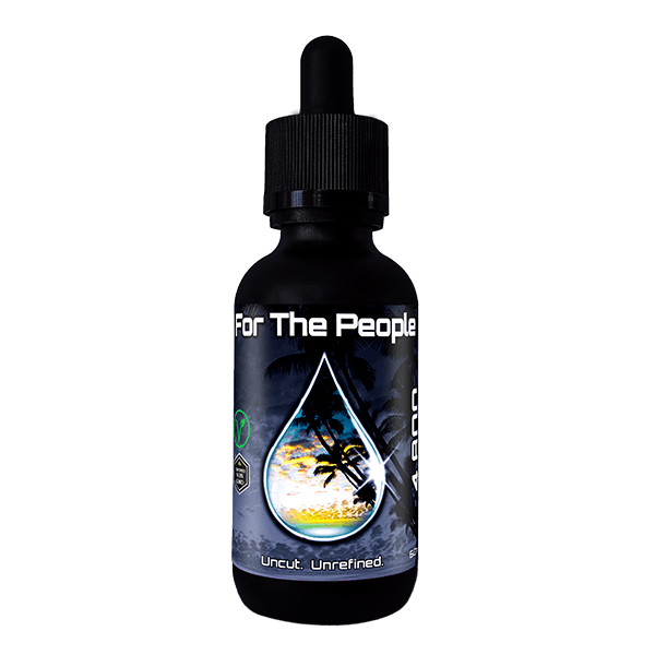 CBD For The People - 4,800mg DARK CBD Tincture - Orange Cookies - 1