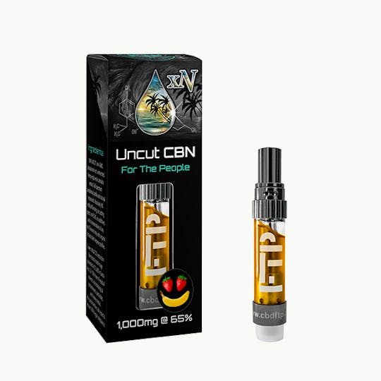 CBD For The People - CBD/CBN 65% Uncut Wax Cartridge (xN) - Strawnana - 1