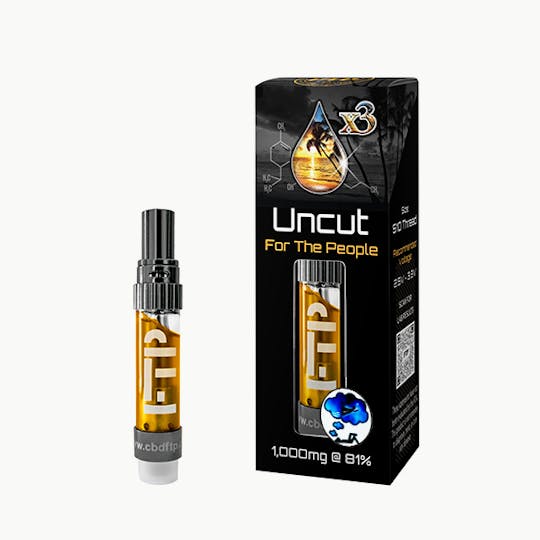 CBD For The People - CBD 81% (x3) Uncut Wax Cartridge - Blue Dream - 1