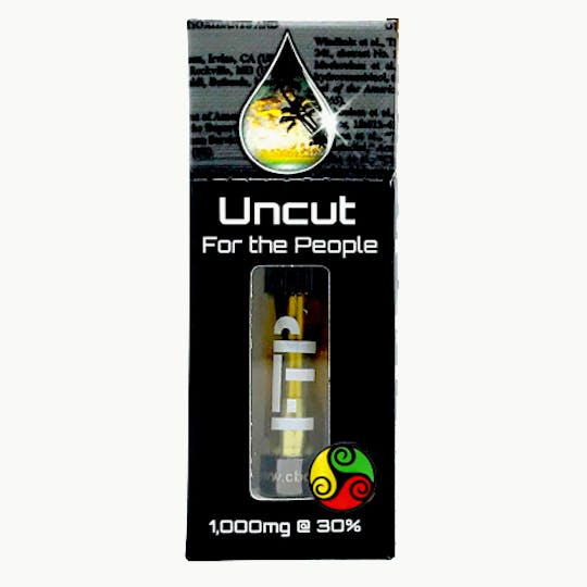 CBD For The People - CBD 30% (x1) Uncut Wax Cartridge - Durban Sour - 1
