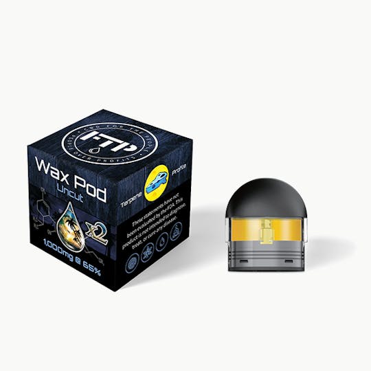 CBD For The People - CBD 65% (x2) Uncut Wax Pod - Blue Cheddar - 1