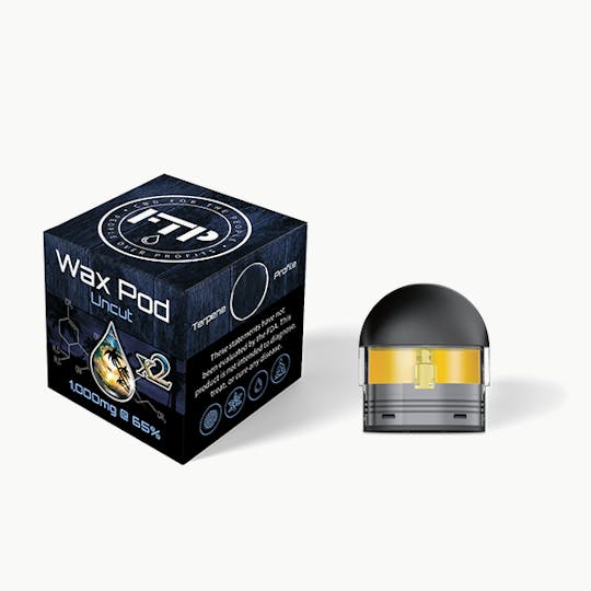 CBD For The People - CBD 65% (x2) Uncut Wax Pod - Raw Natural - 1