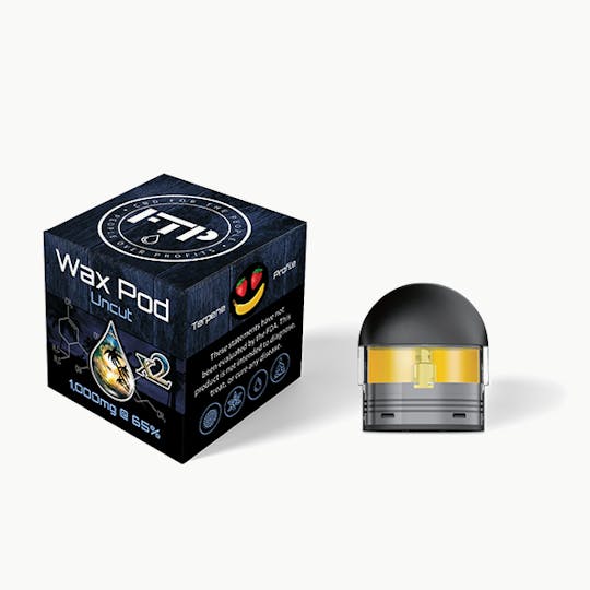 CBD For The People - CBD 65% (x2) Uncut Wax Pod - Strawnana - 1