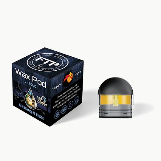 CBD For The People - CBD 65% (x2) Uncut Wax Pod - Super Lemon Haze - 1