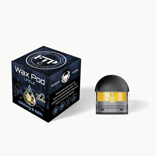 CBD For The People - CBD 65% (x2) Uncut Wax Pod - White Widow - 1