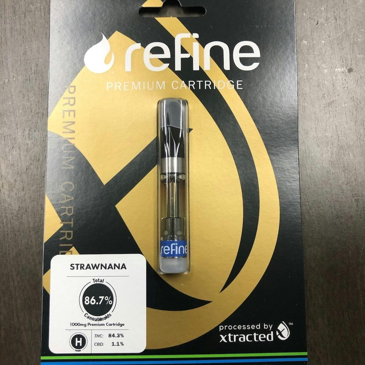 Refine New England (Medical) - Strawnana Distillate Cartridge (1 Gram) - 1