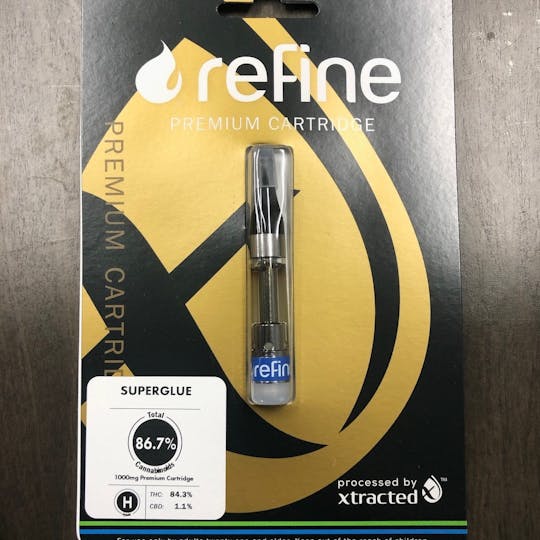 Refine New England (Medical) - Super Glue Distillate Cartridge (1 Gram) - 1