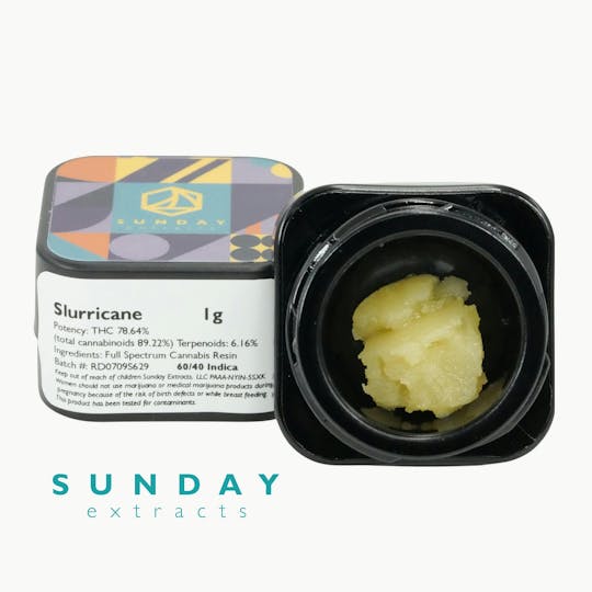 Sunday Extracts - 1g Concentrate - Slurricane - 1