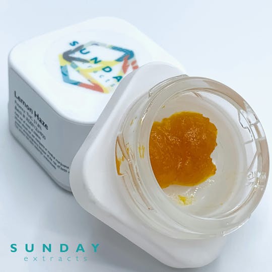 Sunday Extracts - 1g Concentrate Cured Resin - Lemon Haze - 1