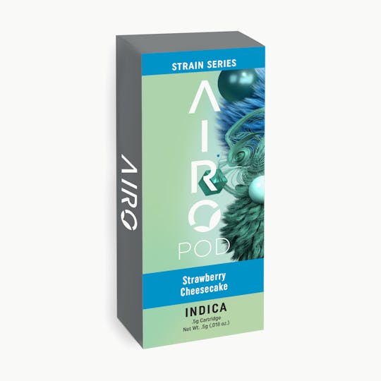 Airo Brands - AiroPod - Strawberry Cheesecake - Indica - .5g - 1