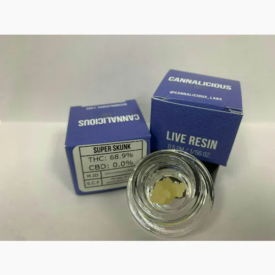 Cannalicious Labs - Cannalicious Labs | Super Skunk | Live Resin | Badder - 1