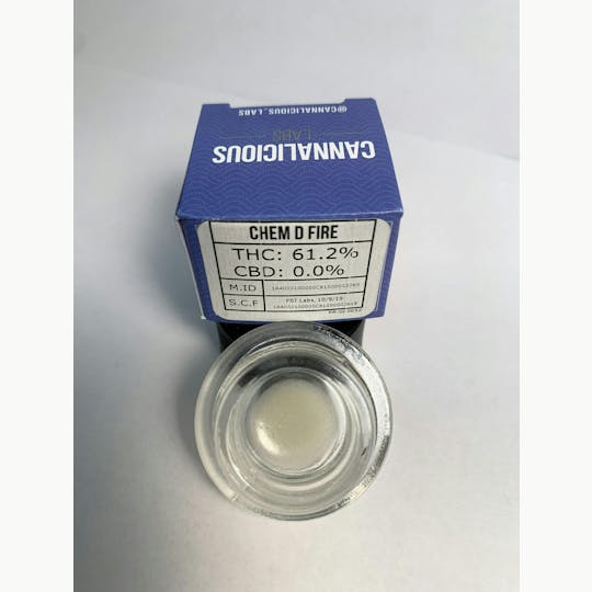 Cannalicious Labs - Chem D Fire Live Resin Sauce - 1