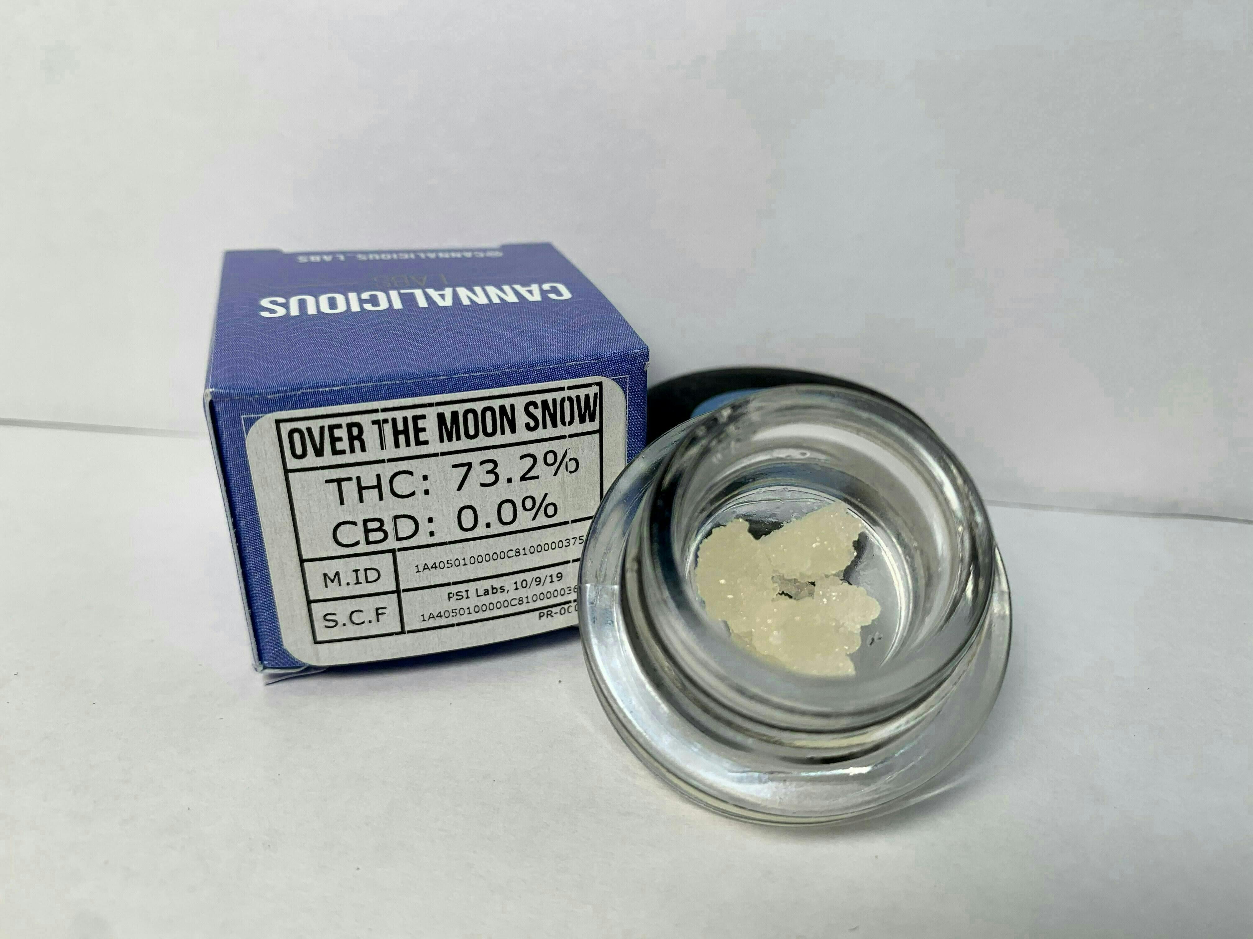 Cannalicious Labs - Cannalicious Labs | Over the Moon Snow - | Live Resin | Badder - 1