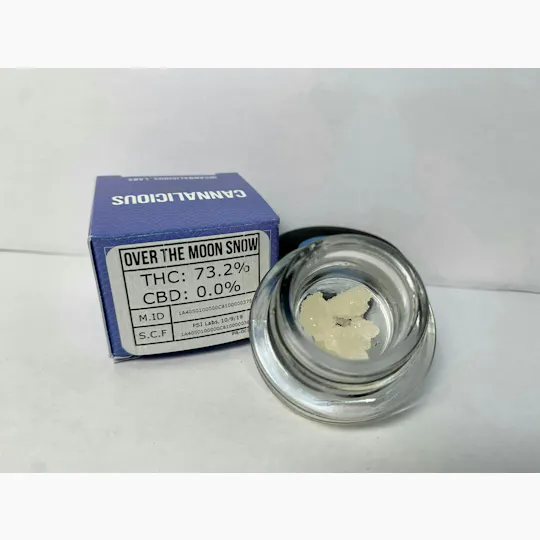 Cannalicious Labs - Cannalicious Labs | Over the Moon Snow - | Live Resin | Badder - 1