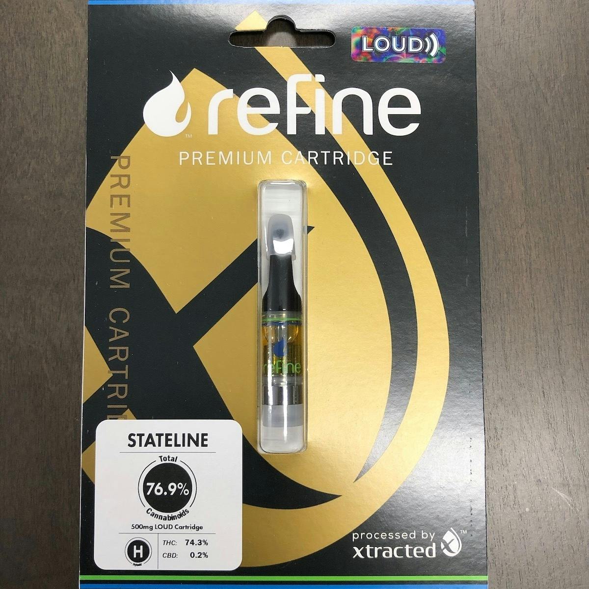 Refine New England (Medical) - Loud Resin Cartridge (0.5g) - Stateline - 1