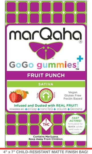 MarQaha - Fruit Punch GoGo Gummy (Sativa) - 1