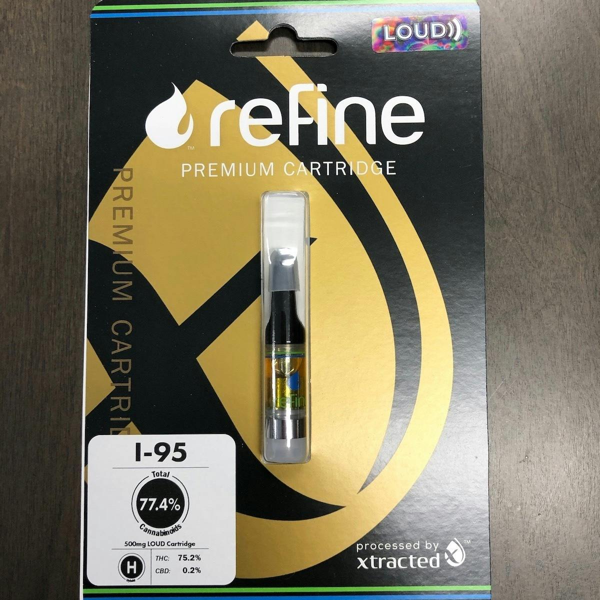 Refine New England (Medical) - Loud Resin Cartridge (0.5g) - I-95 - 1