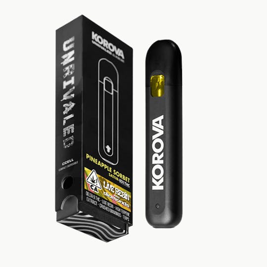 Korova - LIVE RESIN Pineapple Sorbet 1g All-In-One Vape - 1
