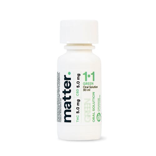 matter. - 1:1 Green Oral Solution [30mL] (300mg) - 1