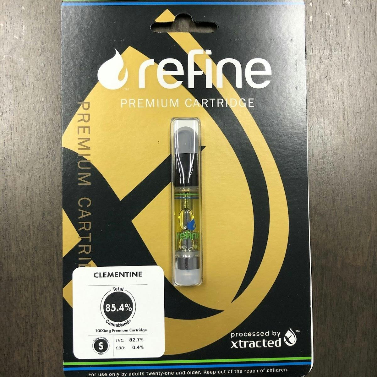 Refine New England (Medical) - Clementine Distillate Cartridge (1 Gram) - 1