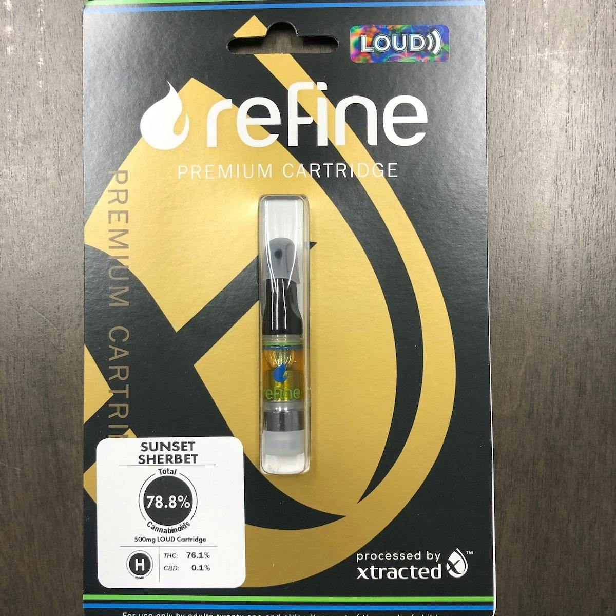 Refine New England (Medical) - Loud Resin Cartridge (0.5g) - Sunset Sherbet - 1