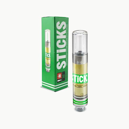 STiCKS - Sticks - Strawberry Banana Kush DOWN Cart, 1g - 1