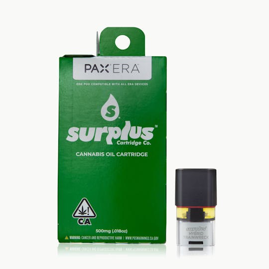 Surplus Cartridge Co. - Surplus Pax Era Pod - 0.5g Trainwreck - 1