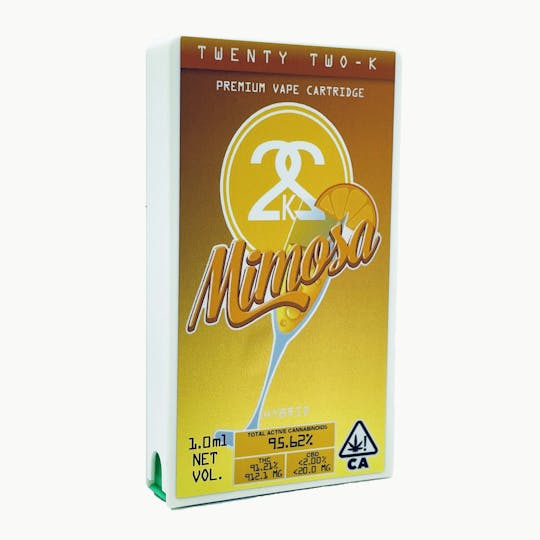 Twenty Two K / 22k - 22K - Mimosa - Cartridge - 1.0ml - 1