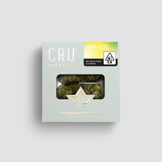 CRU Cannabis - Lemon Diesel (3.5 Grams) - 1