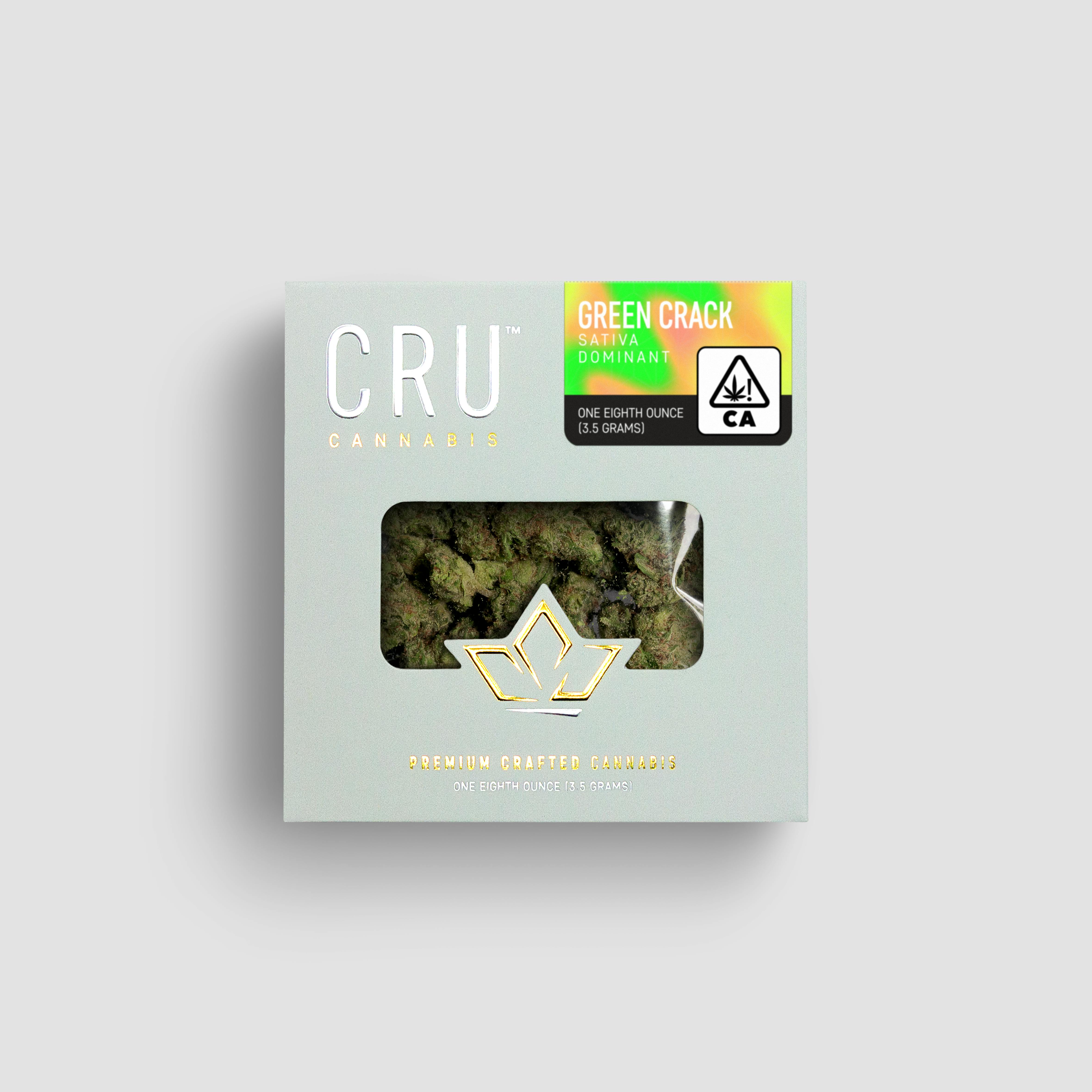CRU Cannabis - Green Crack (3.5 Grams) - 1
