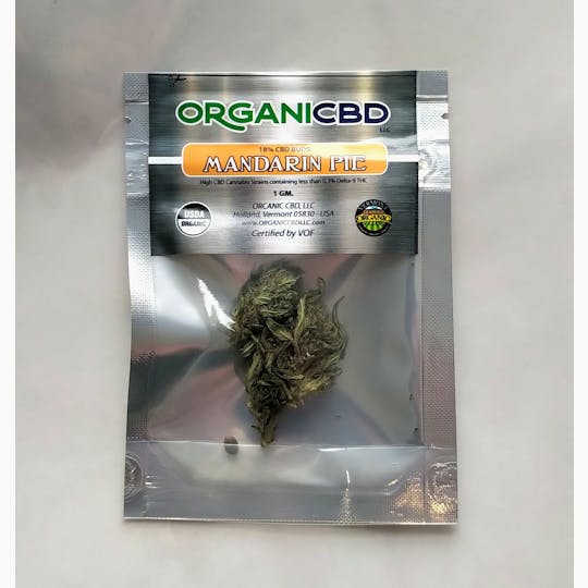 Organic CBD - Mandarin Pie CBD Flower - 1