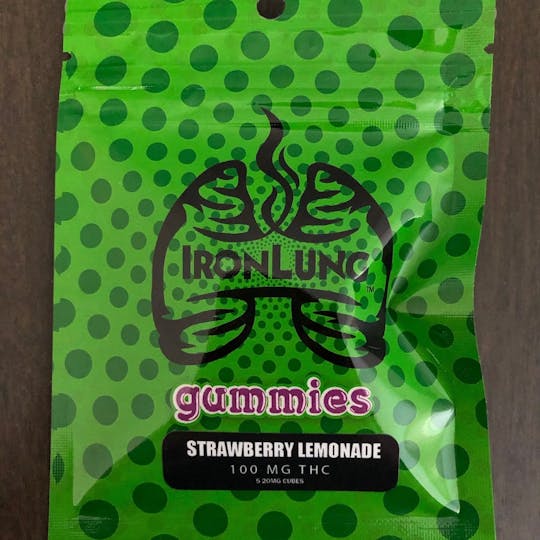 Iron Lung (Medical) - Strawberry Lemonade Gummies 100mg - 1