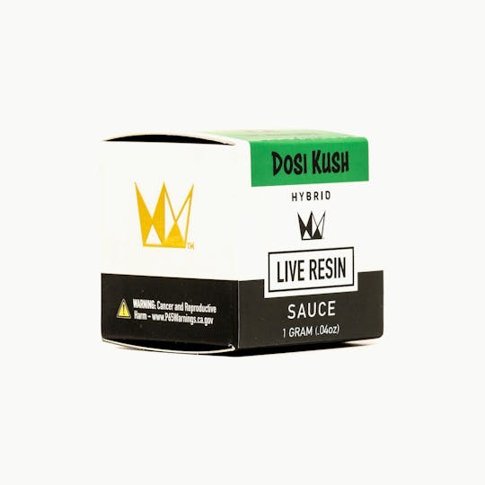 West Coast Cure - Dosi Kush Live Resin Sauce - 1