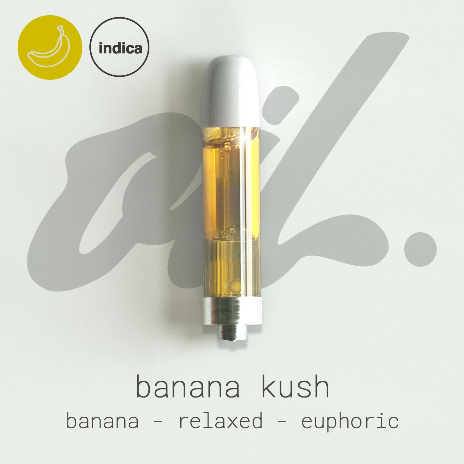 Craft Concentrates - Oil Cartridge (1000mg) - Banana Kush - 1