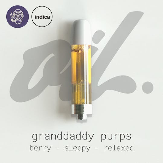 Craft Concentrates - Oil Cartridge (1000mg) - Grand Daddy Purps - 1