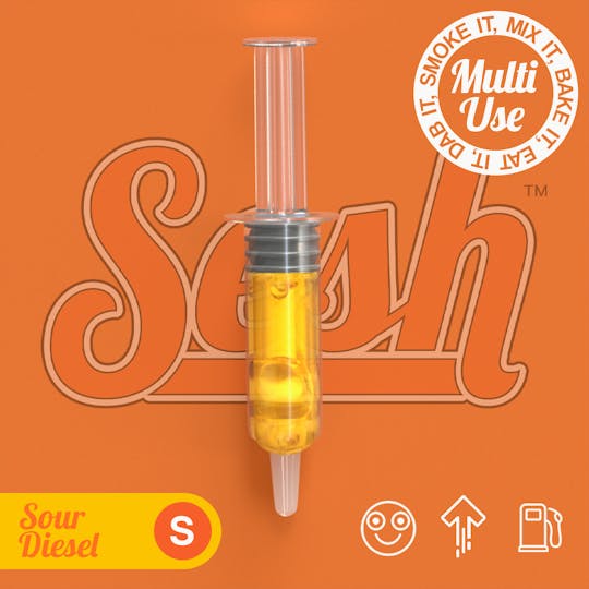 Craft Concentrates - Sesh Distillate Syringe (1g) - Sour Diesel - 1