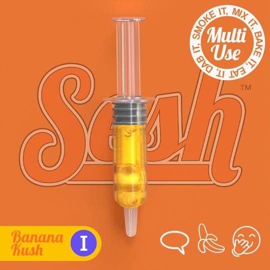 Craft Concentrates - Sesh Distillate Syringe (1g) - Banana Kush - 1